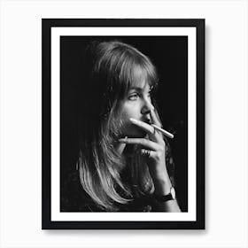 Jean Shrimpton, 1966 Art Print