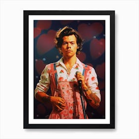 Harry Styles Love On Tour 17 Art Print