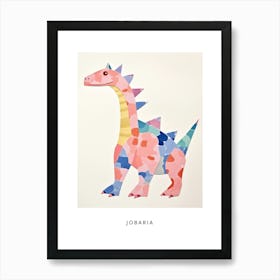 Nursery Dinosaur Art Jobaria 2 Poster Art Print