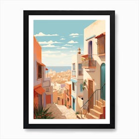 Casablanca Morocco 4 Illustration Art Print