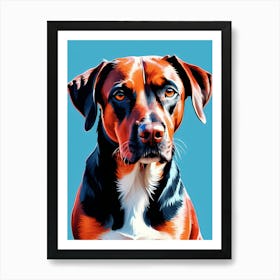 Dog Portrait (25) Art Print