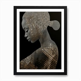 African Woman 44 Art Print