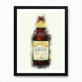 Sierra Nevada Harvest Ale Art Print