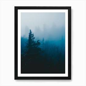 Ghost Forest Art Print