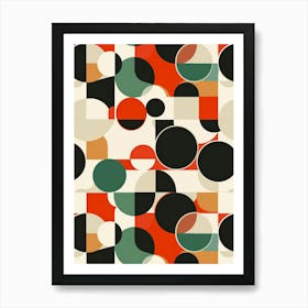 Abstract Circles 97 Art Print