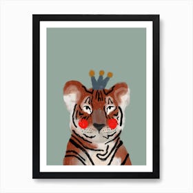 King Tiger Art Print