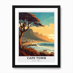 Cape Town Canvas Art Travel Art Print