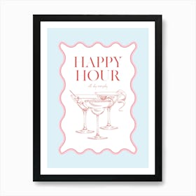 Happy Hour Art Print