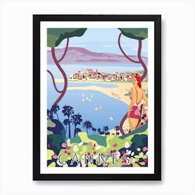 Cannes, French Riviera, France Art Print