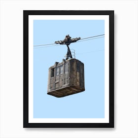 Vehicule Collection Cable Car Rusted Poster