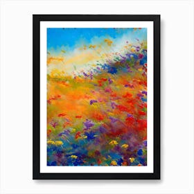 Artistry in Bloom: A Stunning Flower Art Print