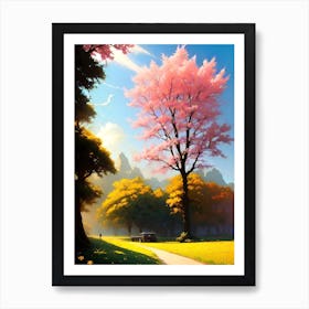 Cherry Blossoms 7 Art Print