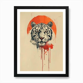 Tiger 72 Art Print