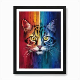 Cat Canvas Print Art Print