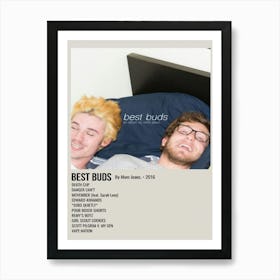 BEST BUDS By Mom Jeans. • 2016 Poster Art Print