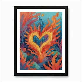 Heart Of The Ocean Art Print