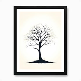 Bare Tree 5 Art Print