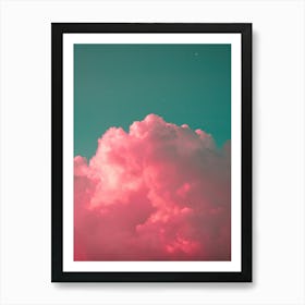 Pink Clouds In The Sky Art Print
