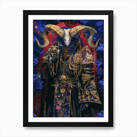 Horned Demon 1 Art Print