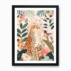 Cheetah In The Jungle 6 Art Print