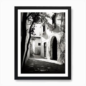 Cordoba, Spain, Black And White Analogue Photography 3 Art Print