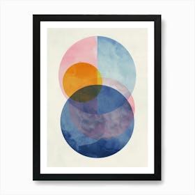 Circles 1 Art Print