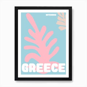 Greece Art Print