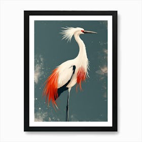 Egret Art Print