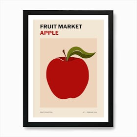 Fruit Market No. 7 Apple Poster