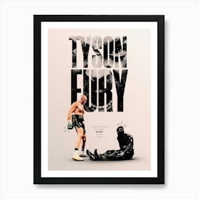 Tyson Fury Art Print