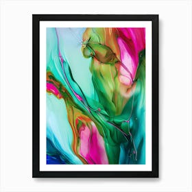 Acrylic nature Art (2) Art Print