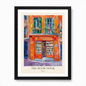 Lyon Book Nook Bookshop 2 Poster Art Print