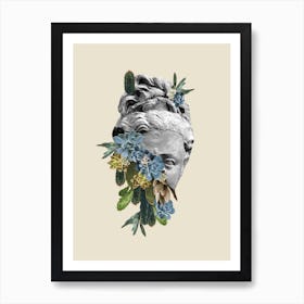 Cactus Mask Art Print