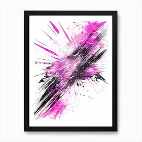 Abstract Painting 1864 Art Print