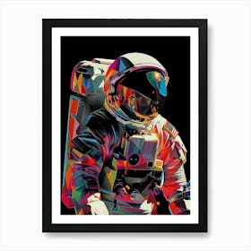 Astronaut In Space 1 Art Print