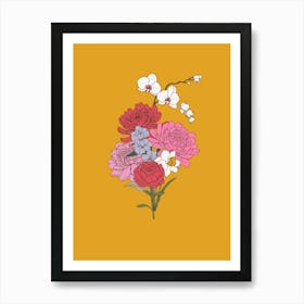 Bouquet Of Flowers Art Print