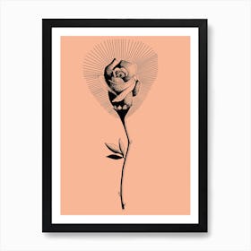 Rose Art Print