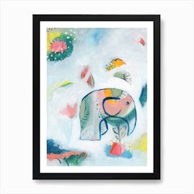 Elephant Art Print