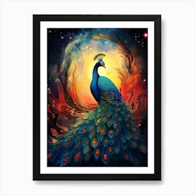 Peacock 1 Art Print