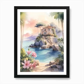 House By The Sea Art Print