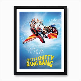 Chitty Chitty Bang Bang, Wall Print, Movie, Poster, Print, Film, Movie Poster, Wall Art, Art Print