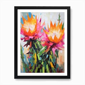 Cactus Painting Melocactus 2 Art Print