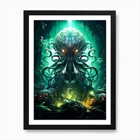 Cthulhu 1 Art Print