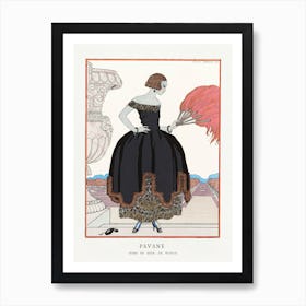 Pavane (1921), George Barbier Art Print