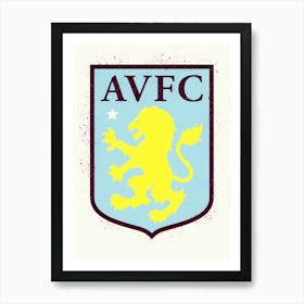 Aston Villa 1 Art Print