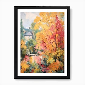 Autumn Gardens Painting Le Jardin Plume France 2 Art Print