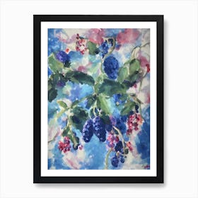 Marionberry 1 Classic Fruit Art Print