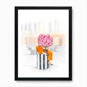 Palais Royal Rendez-Vous Art Print