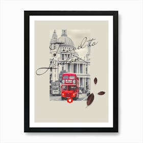 London bus Art Print