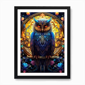 Owl Art Magical Art Print